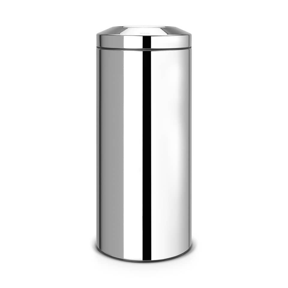 Cestino ignifugo Brabantia Flameguard Paper Bin inox lucido - 30 L - h 68,5 cm 287527