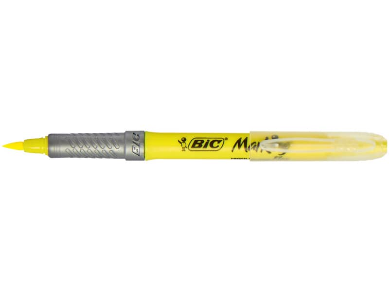 Evidenziatore BIC Highlighter Flex 1-4,3 mm giallo 942040