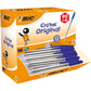 EC - Penne a sfera BIC Cristal M 1 mm blu - value pack 90+10 - 942910