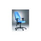 Sedia operativa girevole Unisit Oberon OBOB - rivestimento Eco blu OBOB/EB