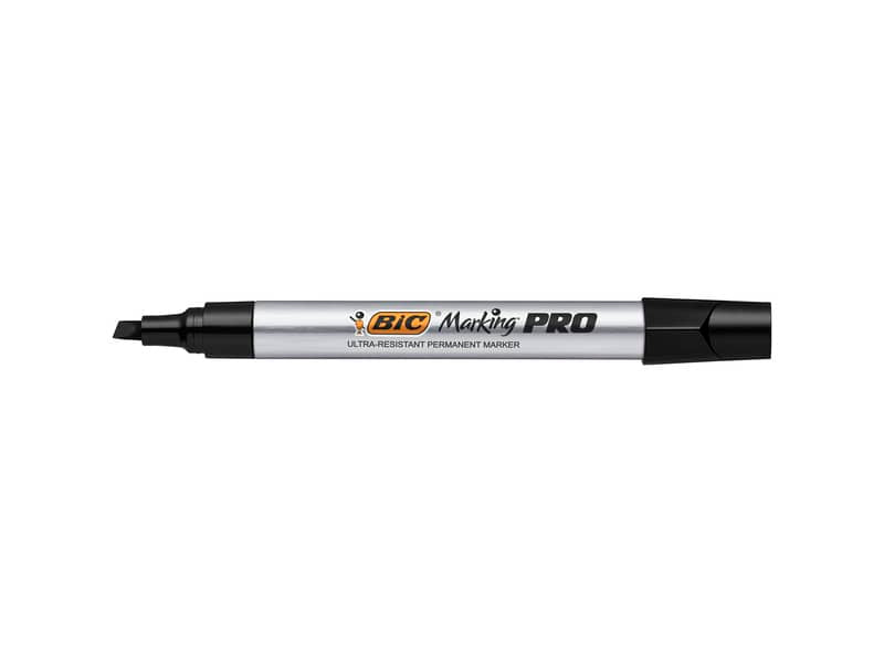 Marcatore permanente BIC Marking PRO punta a scalpello 1,7-4,7 mm nero 964802