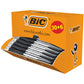 Penne a sfera a scatto BIC Atlantis Classic NF M 1 m nero value pack 30+6 - 920287