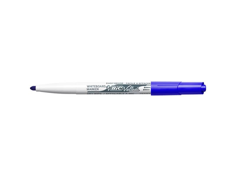 Marcatore per lavagne bianche BIC Velleda 1741 punta conica 4,5 mm blu 9581701