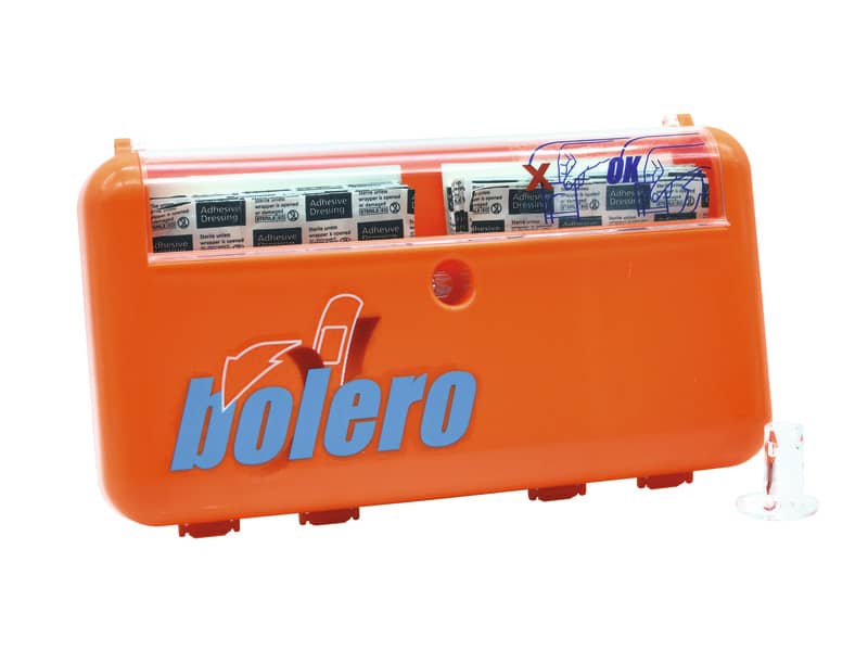 Dispenser cerotti PVS Bolero arancione  DIS061