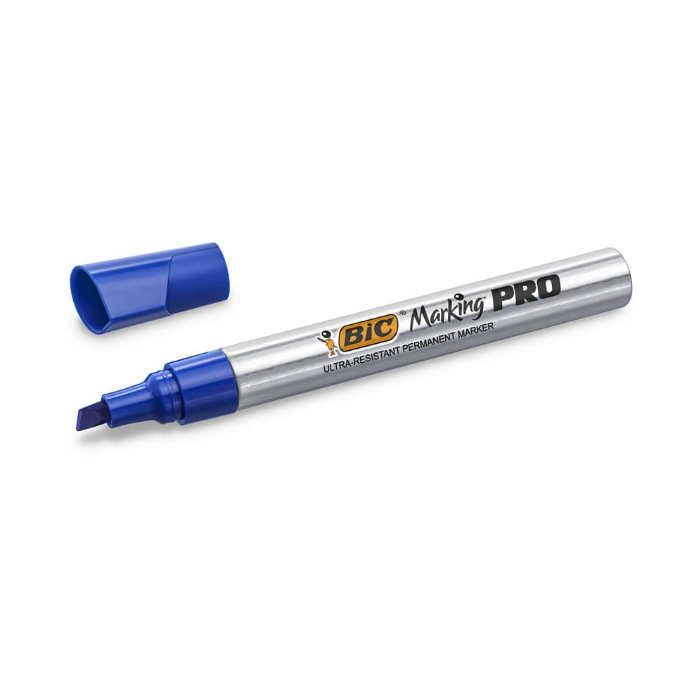 Marcatore permanente BIC Marking PRO punta a scalpello 1,7-4,7 mm blu 964803