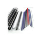 Dorsi plastici a 21 anelli GBC CombBind 25 mm A4 nero - fino a 225 fogli conf da 50 dorsi - 4028182