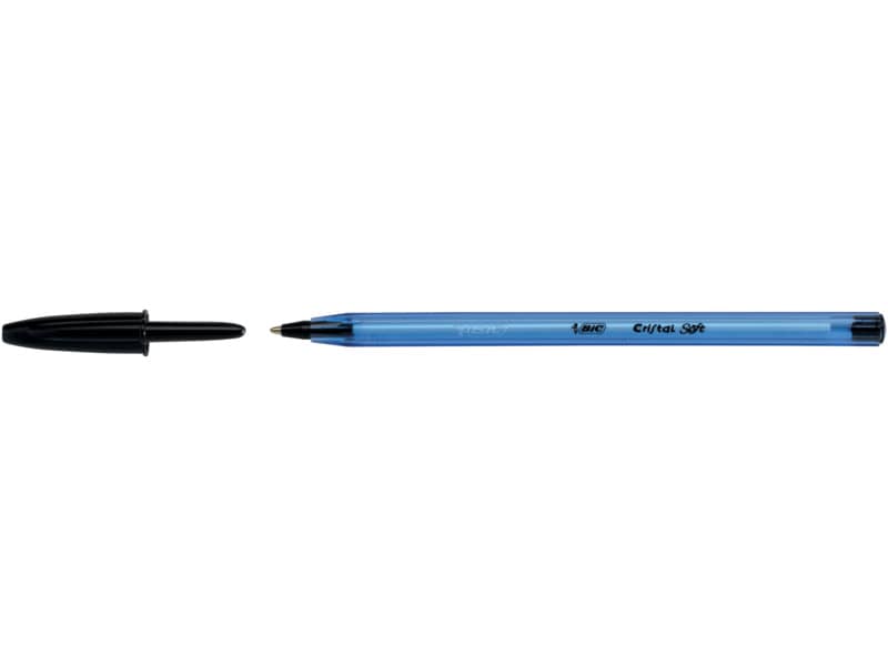 Penna a sfera BIC Cristal Soft M 1,2 mm blu 951434