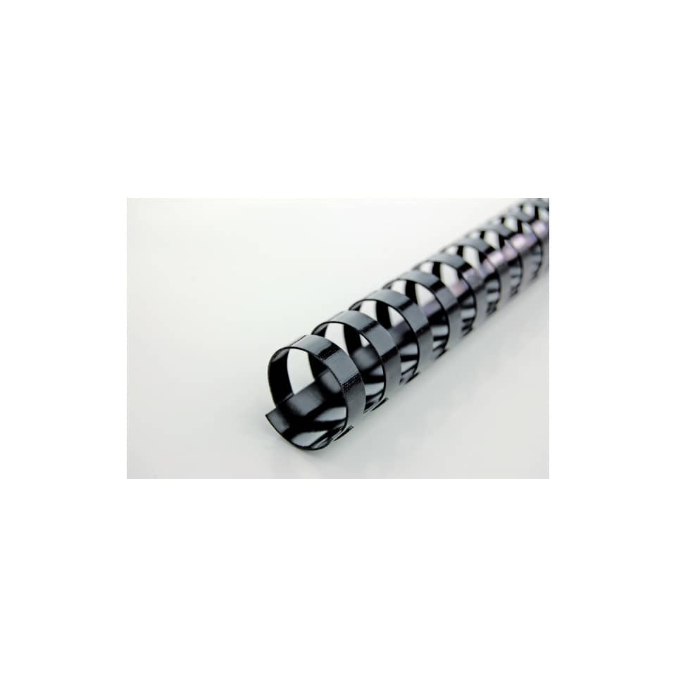 Dorsi plastici a 21 anelli GBC CombBind 38 mm A4 nero - fino a 330 fogli conf da 50 dorsi - 4028185
