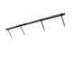 Pettini per rilegatura GBC VeloBind con 4 denti 45 mm a4 bianco conf da 25 pettini - A9741639
