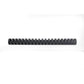 Dorsi plastici a 21 anelli GBC CombBind 28 mm A4 nero - fino a 240 fogli conf da 50 dorsi - 4028183
