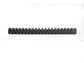 Dorsi plastici a 21 anelli GBC CombBind 28 mm A4 nero - fino a 240 fogli conf da 50 dorsi - 4028183
