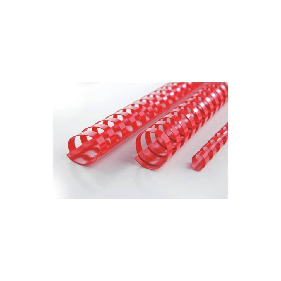 Dorsi plastici a 21 anelli GBC CombBind 10 mm A4 nero - fino a 65 fogli conf da 100 dorsi - 4028175
