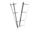 Pettini per rilegatura GBC VeloBind con 4 denti 45 mm a4 bianco conf da 25 pettini - A9741639
