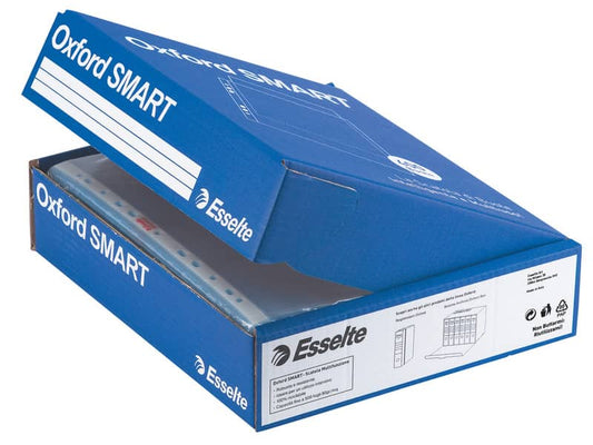 Scatola contenitore con 400 buste Esselte Office Antiriflesso PP 22x30 cm 22x30 cm conf.400 - 391098100