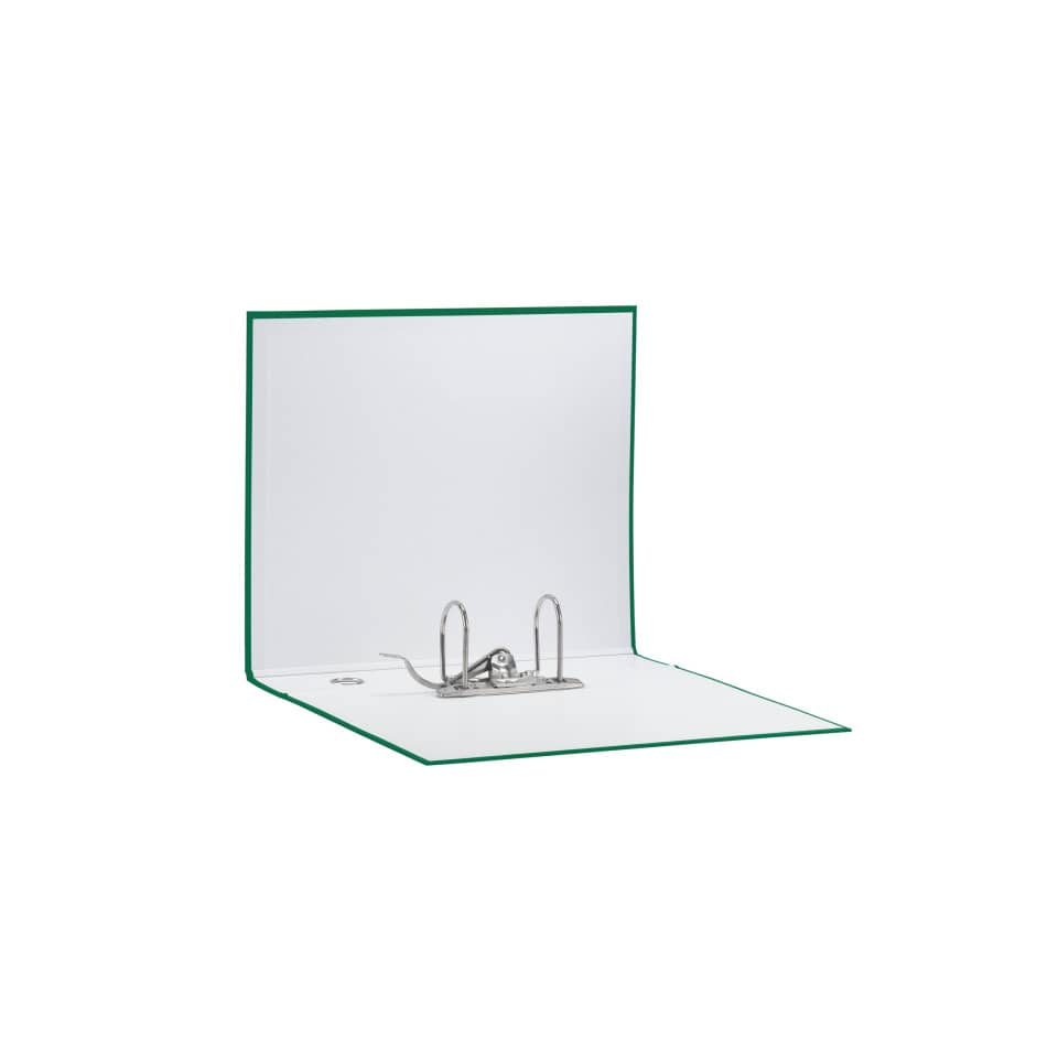 Registratore con custodia Esselte G55 Eurofile protocollo dorso 8 cm cartone rivestito in PP verde - 390755180