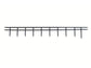 Pettini per rilegatura GBC SureBind 25 mm A4 nero - fino a 250 fogli conf da 100 pettini - 1132850