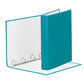 Raccoglitore Esselte Meeting a 4 anelli tondi 30mm cartone rivestito in PP turchese 22x30cm dorso 4cm - 395792800