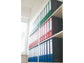 Registratore con custodia Leitz 180° commerciale dorso 8 cm cartone rivestito in polipropilene blu - 390763050