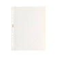 Buste a perforazione universale goffrate Esselte STANDARD PP antiriflesso 22x30 cm conf.200 - 395697300