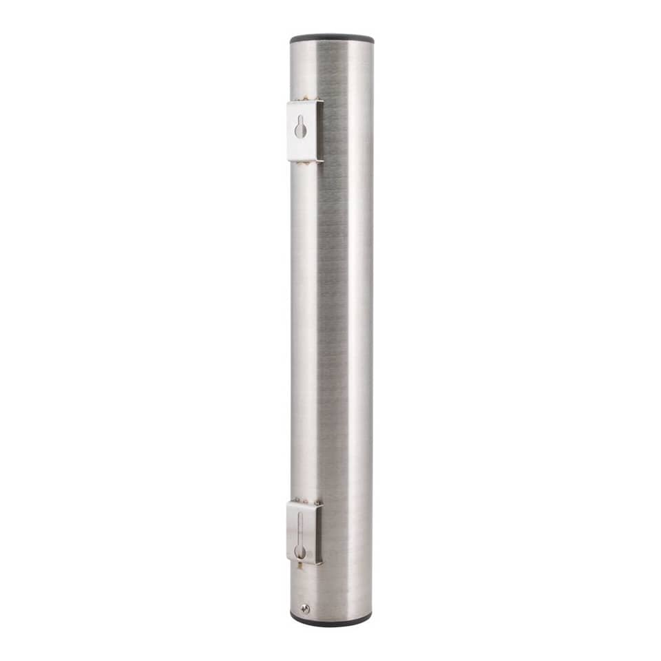 Posacenere da parete Securit® in acciaio inox - 46,5×9,8×6,5 cm SP-SS-WM2