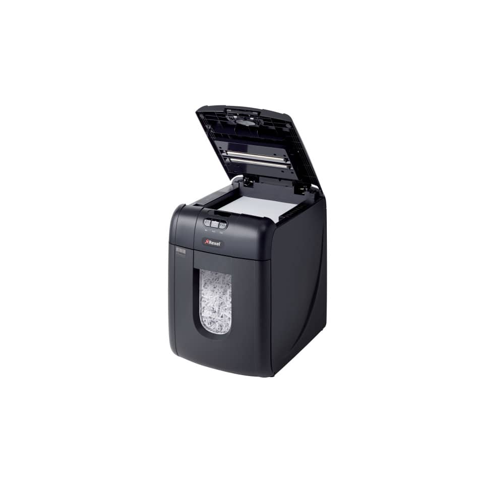 Distruggidocumenti ad alimentazione automatica Rexel Auto+ 130X P-4 26 L taglio a frammenti 4x40 mm - 2102559EUA