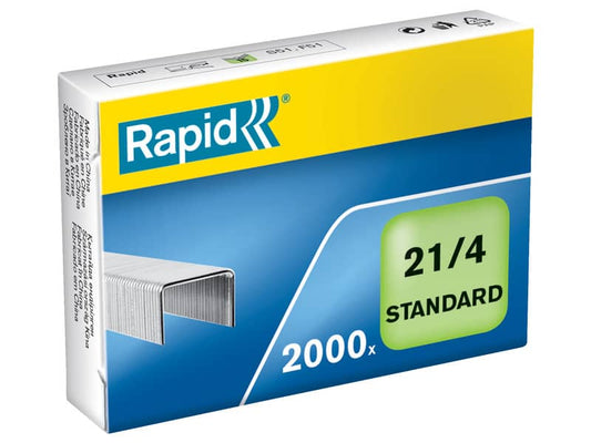 Punti metallici Rapid Standard 21/4 conf. da 2000 - 24867500