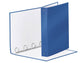 Raccoglitore Esselte Meeting a 4 anelli tondi 30mm cartone rivestito in PP blu metallizz. 22x30cm dorso 4cm - 395792960