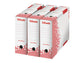 Scatola archivio Esselte SPEEDBOX dorso 10 cm bianco/rosso 10x25x35 cm 623908