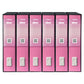 Registratore a leva DOX2 Protocollo S. Francisco 28,5x35 cm - dorso 8 cm rosa - D15219