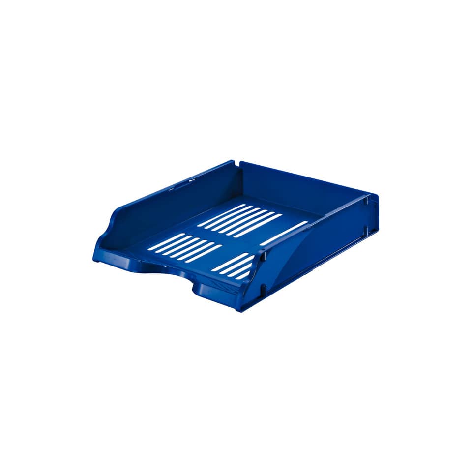 Vaschetta portacorrispondenza Esselte TRANSIT Standard polistirene blu 26x33,6x7,6 cm - 15652