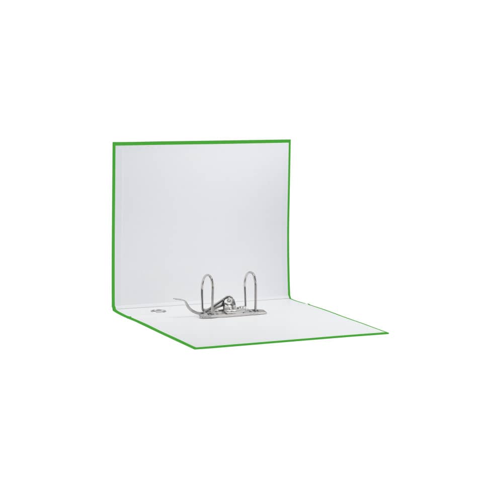 Registratore con custodia Esselte G55 Eurofile protocollo dorso 8 cm cartone rivestito in PP verde vivida - 390755940