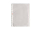 Buste a perforazione universale goffrate Esselte DELUXE 22x30 cm trasparente antiriflesso  conf.100 - 395697600