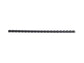 Dorsi plastici a 21 anelli GBC CombBind 8 mm A4 nero - fino a 45 fogli conf da 100 dorsi - 4028174
