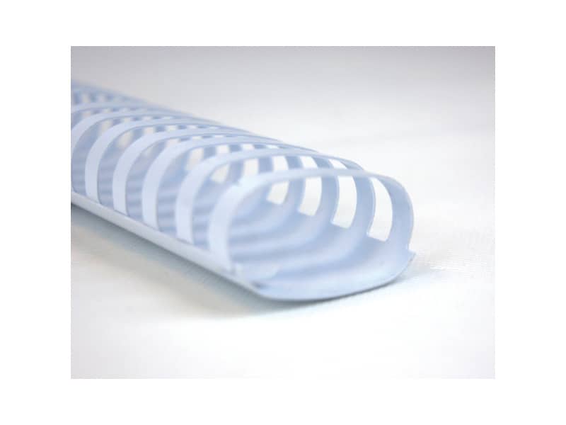 Dorsi plastici a 21 anelli GBC CombBind 32 mm A4 bianco - fino a 310 fogli conf da 50 dorsi - 4028204