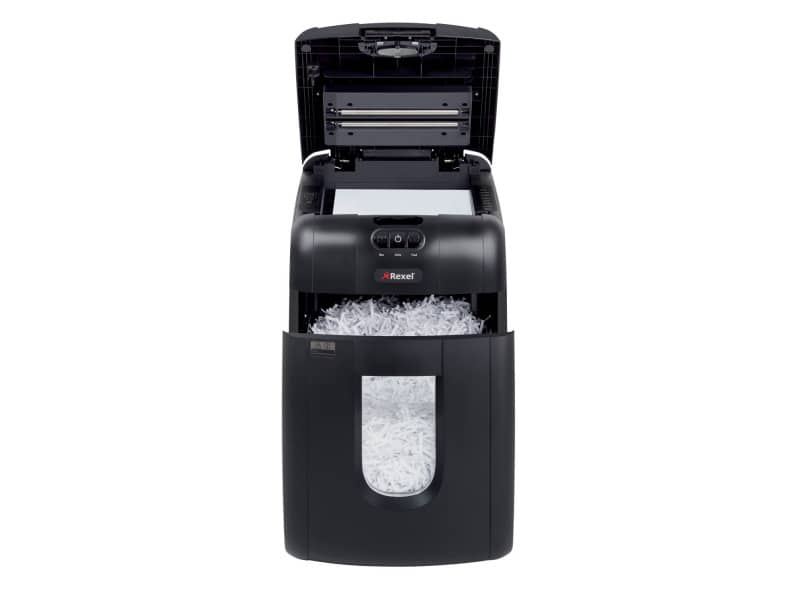 Distruggidocumenti ad alimentazione automatica Rexel Auto+ 130X P-4 26 L taglio a frammenti 4x40 mm - 2102559EUA