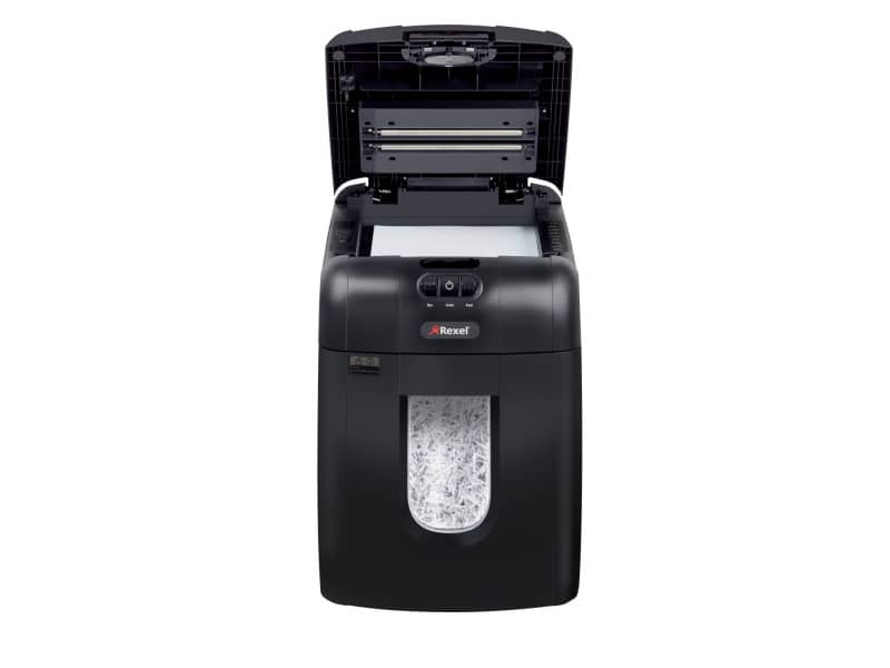 Distruggidocumenti ad alimentazione automatica Rexel Auto+ 130X P-4 26 L taglio a frammenti 4x40 mm - 2102559EUA