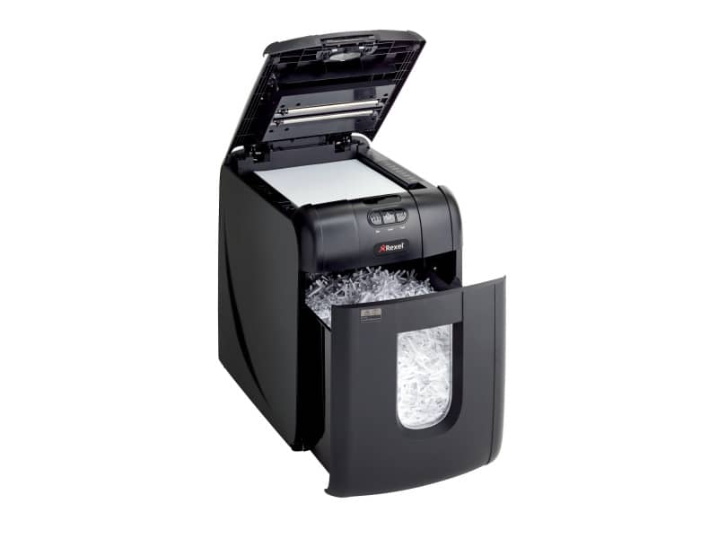 Distruggidocumenti ad alimentazione automatica Rexel Auto+ 130X P-4 26 L taglio a frammenti 4x40 mm - 2102559EUA