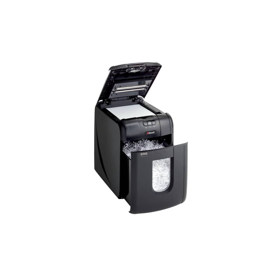 Distruggidocumenti ad alimentazione automatica Rexel Auto+ 130X P-4 26 L taglio a frammenti 4x40 mm - 2102559EUA