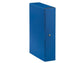Cartelle portaprogetti Esselte C28 EUROBOX dorso 8 cm presspan biverniciato blu  - 390328050