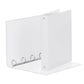 Raccoglitore Esselte Meeting a 4 anelli tondi 30mm cartone rivestito in PP bianco 22x30cm dorso 4cm - 395792904