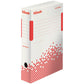 Scatole archivio Esselte SPEEDBOX dorso 8 cm bianco/rosso 8x25x35 cm conf.25 - 623985