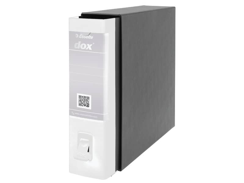 Registratore a leva DOX2 Protocollo 28,5x35 cm - dorso 8 cm bianco bianco - D26203