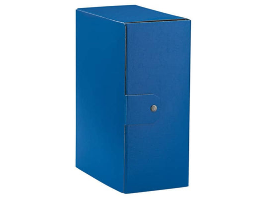 Cartella portaprogetti Esselte C35 EUROBOX 25x35 cm - dorso 15 cm presspan biverniciato blu -390335050