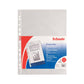 Buste a perforazione universale goffrate Esselte OFFICE 21x29,7 cm trasparente antiriflesso  conf. da 50 - 395075300