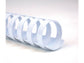 Dorsi plastici a 21 anelli GBC CombBind 6 mm A4 bianco - fino a 25 fogli conf da 100 dorsi - 4028193