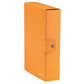 Scatola portaprogetti Leitz WOW in cartone - dorso 8 cm - formato 25x35 cm arancione metallizzato - 39670044