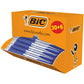 Penne a sfera a scatto BIC Atlantis Classic NF M 1 m blu value pack 30+6 - 920286