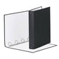 Raccoglitore Esselte Meeting a 4 anelli tondi 30mm cartone rivestito in PP nero 22x30cm dorso 4cm - 395792700