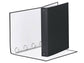 Raccoglitore Esselte Meeting a 4 anelli tondi 30mm cartone rivestito in PP nero 22x30cm dorso 4cm - 395792700