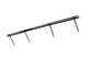 Pettini per rilegatura GBC VeloBind con 4 denti 45 mm a4 nero conf da 25 pettini - A9741635